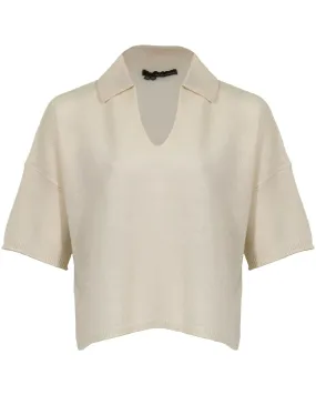 Kathleen Crop Cashmere Pullover