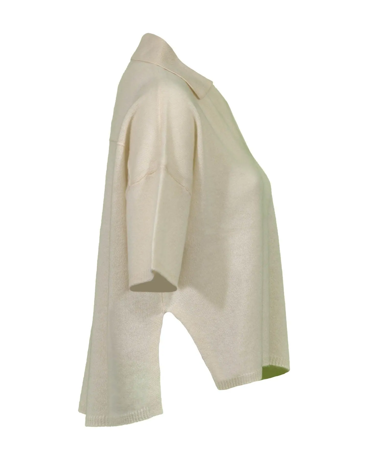 Kathleen Crop Cashmere Pullover