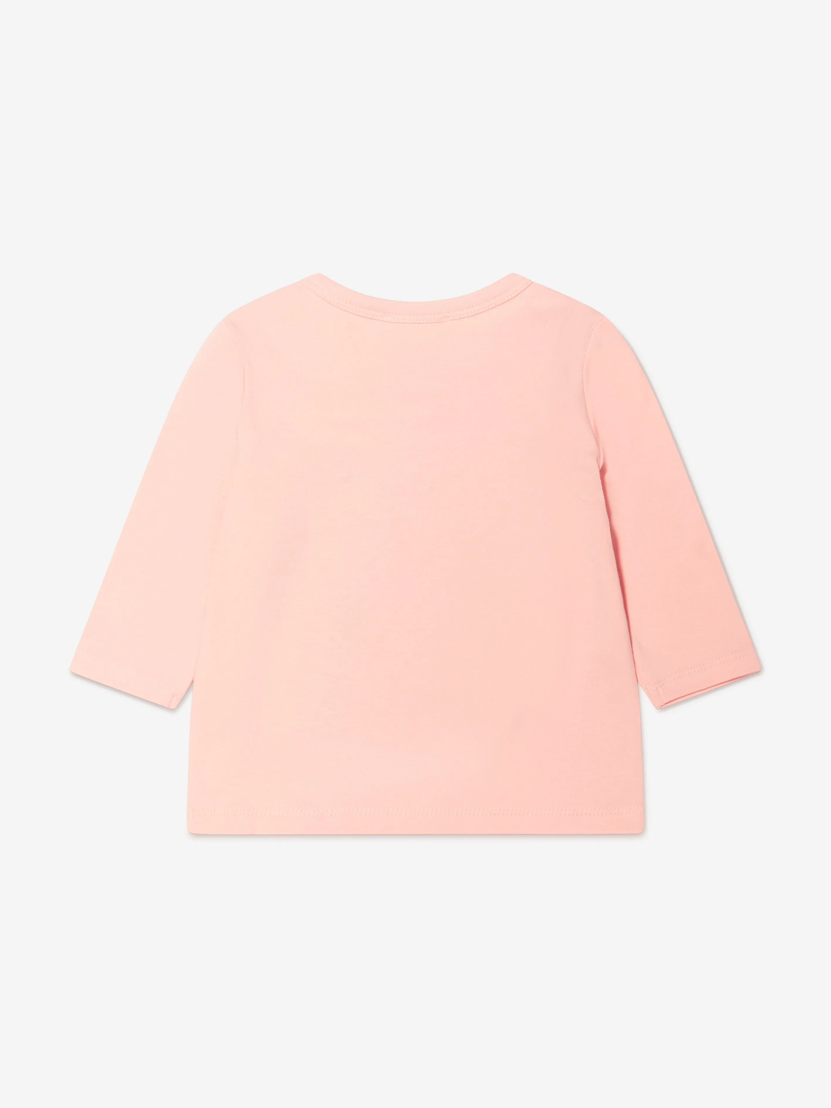 KENZO Baby Girls Organic Cotton Long Sleeve Tiger T-Shirt