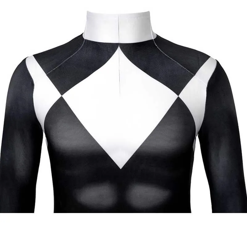 Kids Black Ranger Jumpsuit Black Power Rangers Cosplay Costume Halloween Bodysuit BEcostume