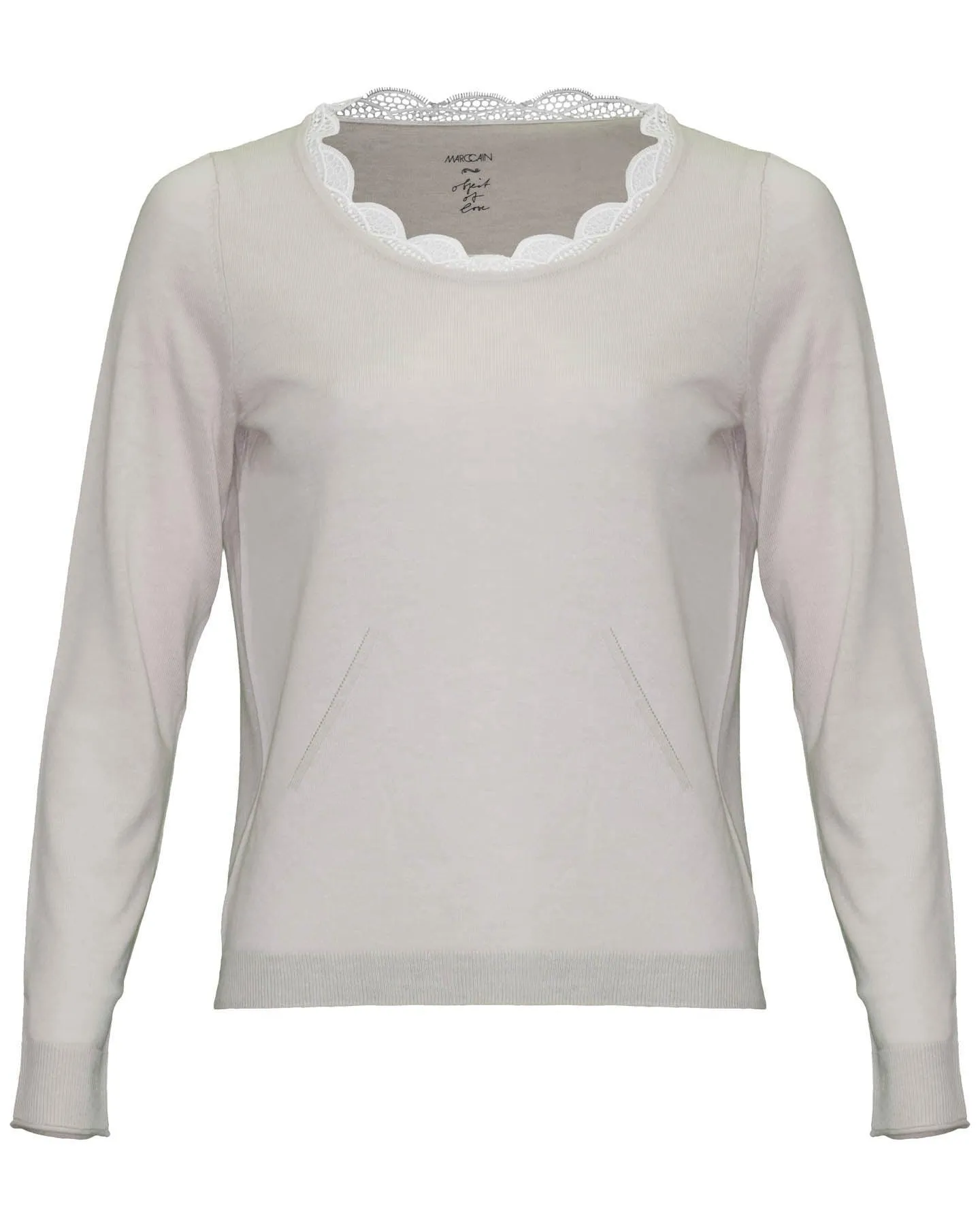 Lace Trim Pullover