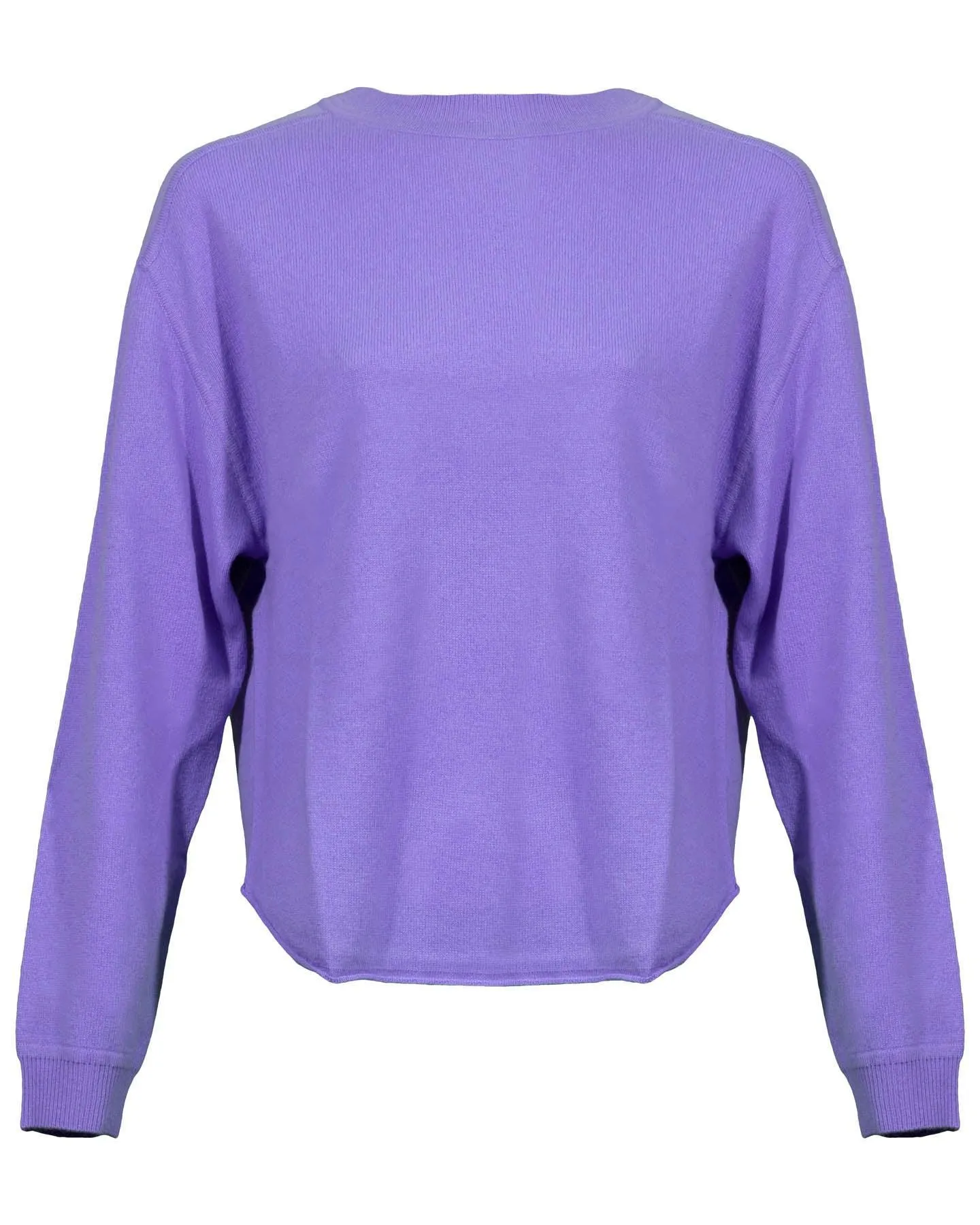 Lilac Wool Blend Pullover