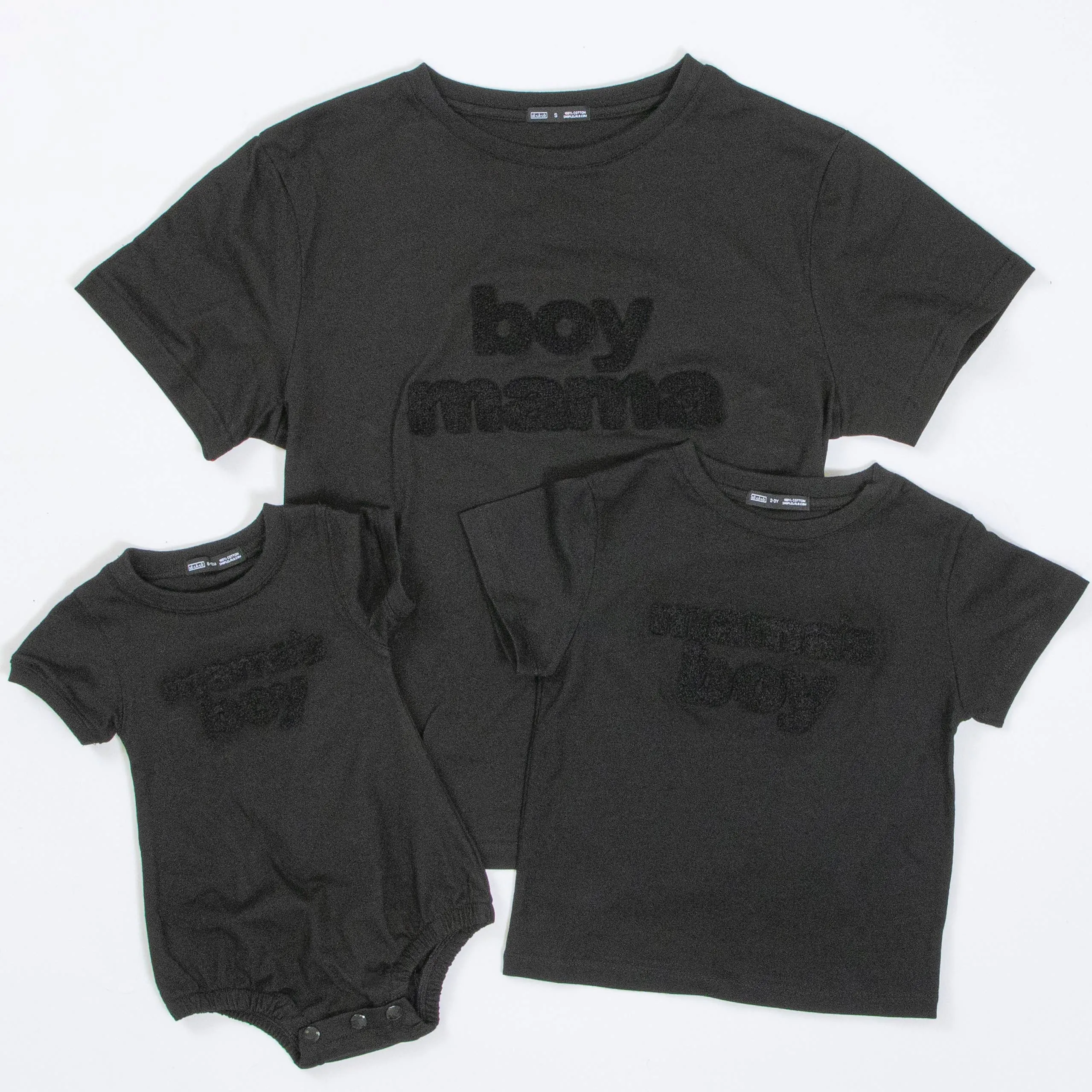 LĒ·LĀ·LŌ - Chenille Cotton T-Shirt - Boy Mama