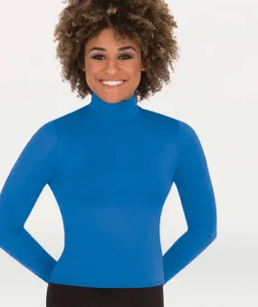 Long Sleeve Hi-Neck Pullover - WOMENS