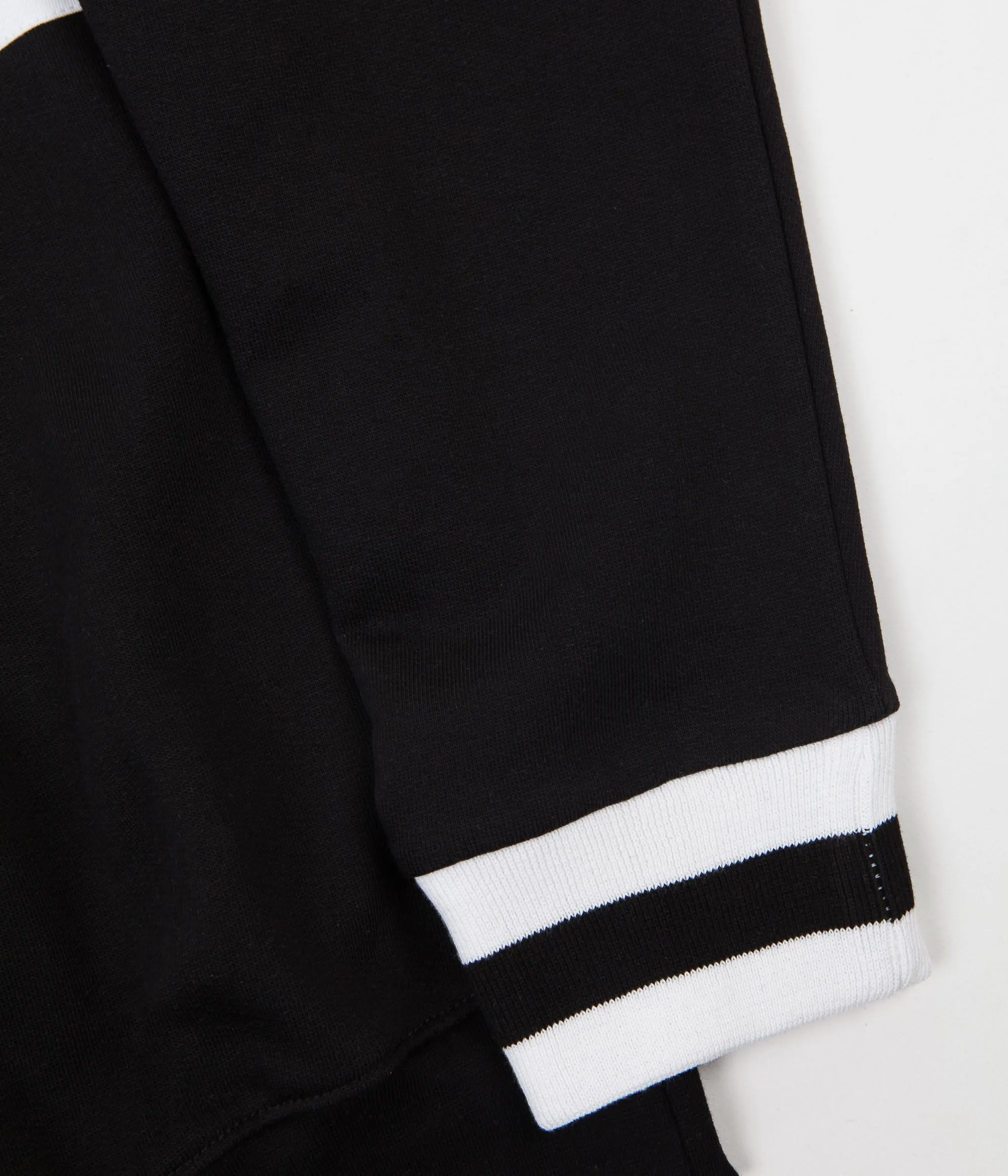 Magenta Club Zip Neck Sweatshirt - Black