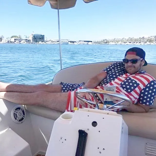 Male Romper - America!