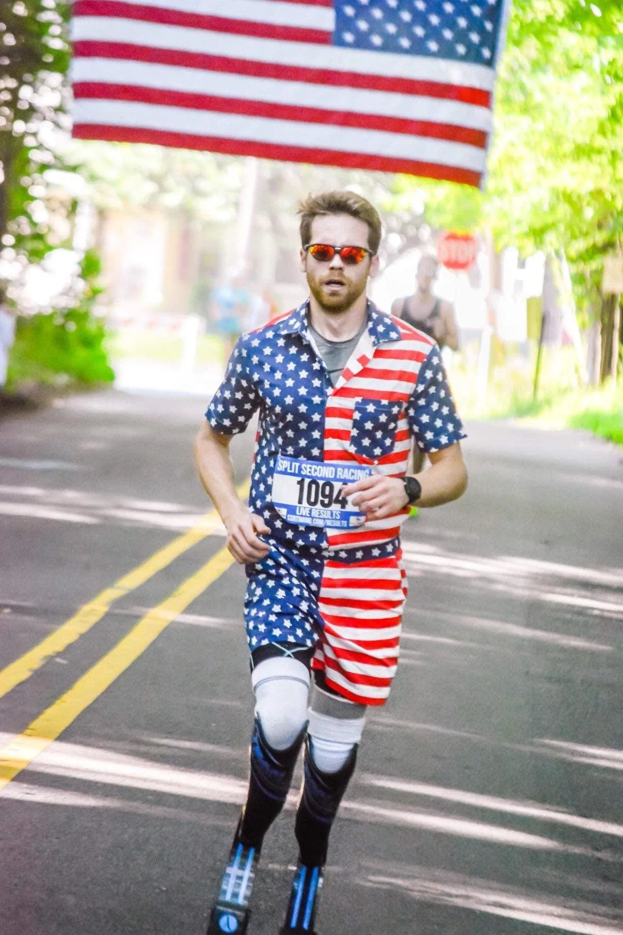 Male Romper - America!