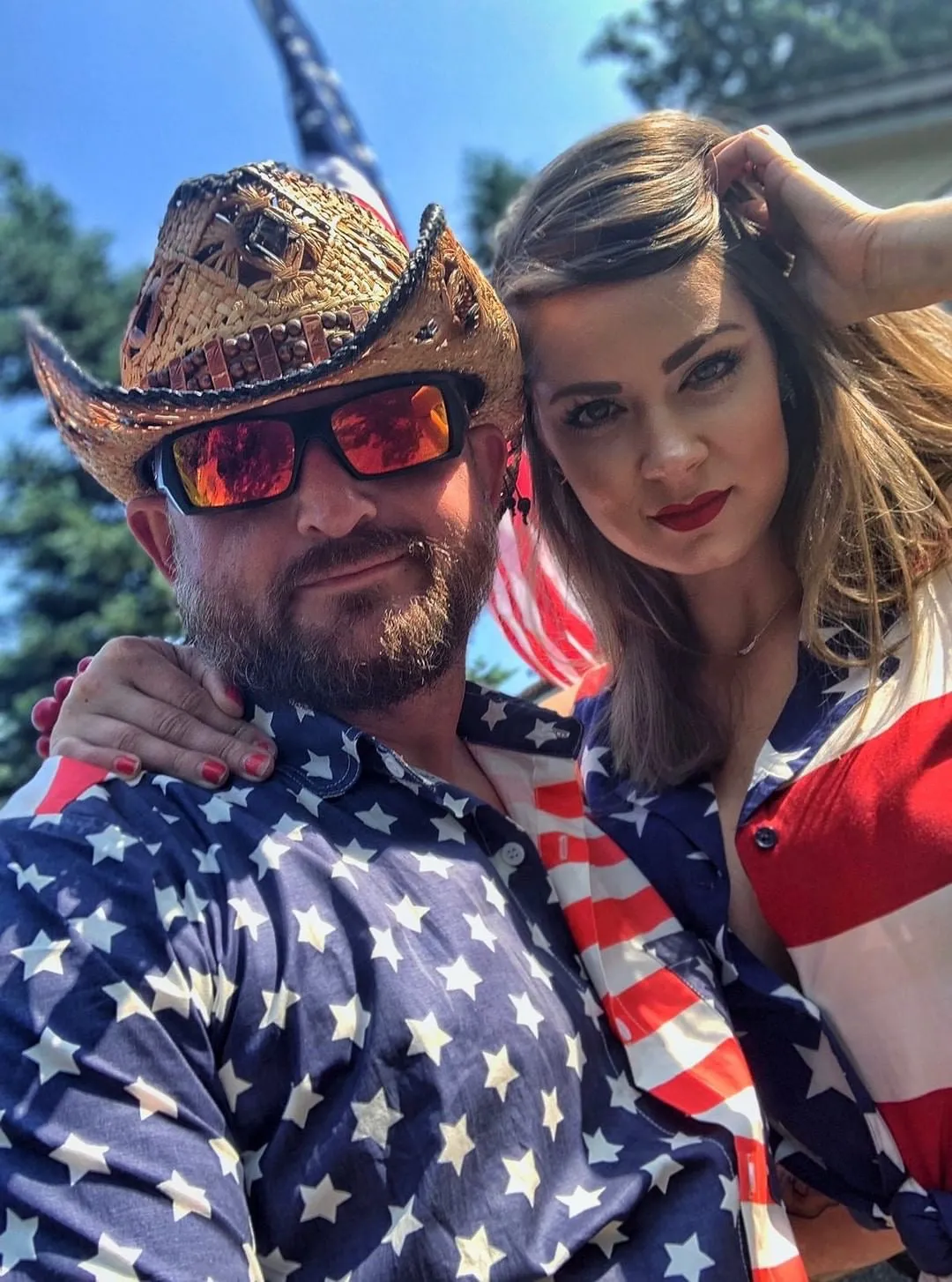Male Romper - America!