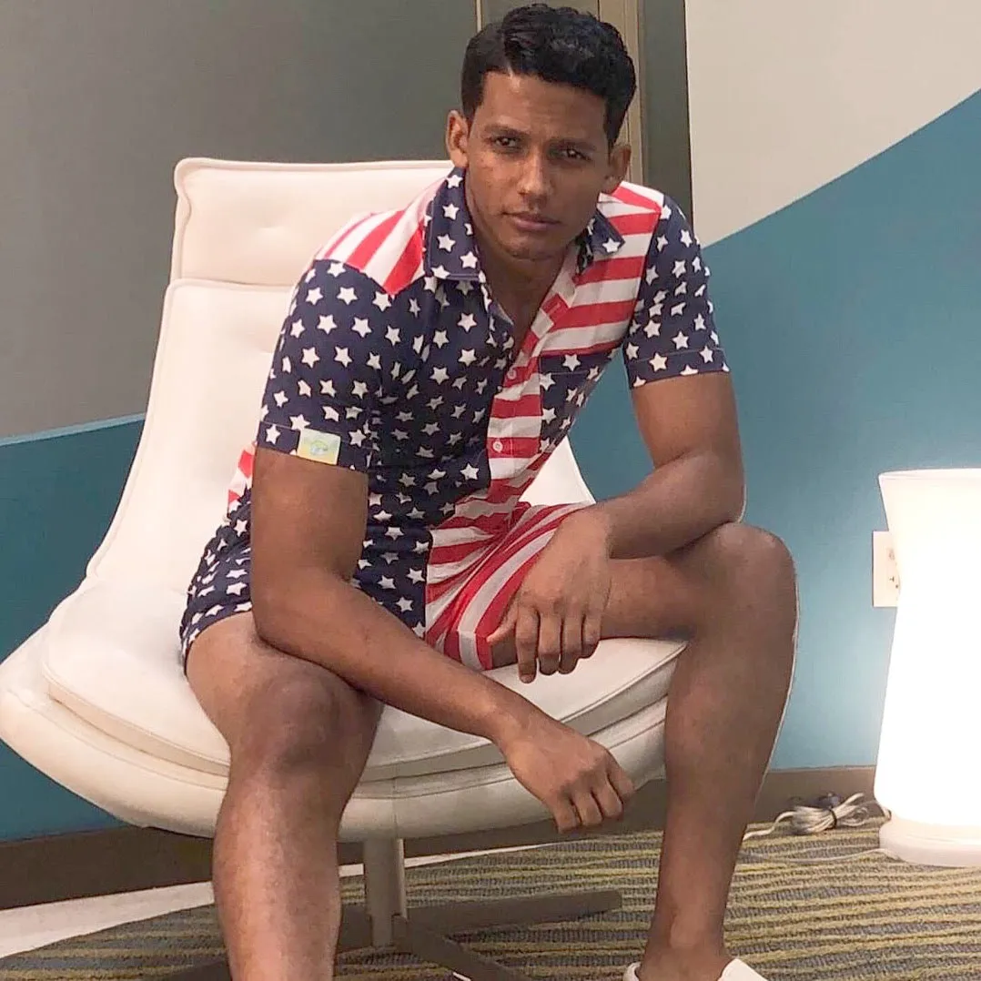 Male Romper - America!