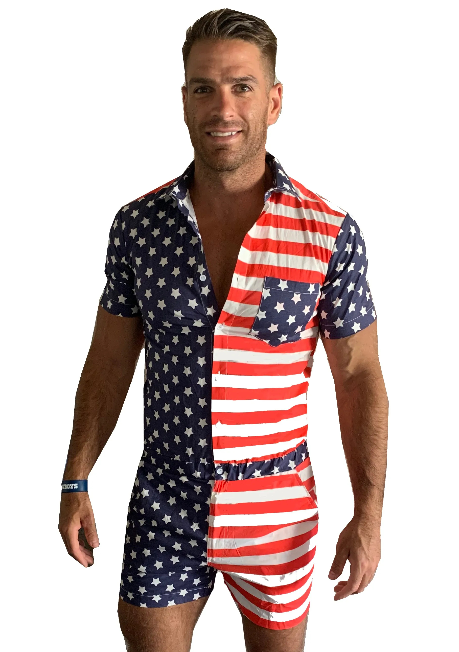 Male Romper - America!