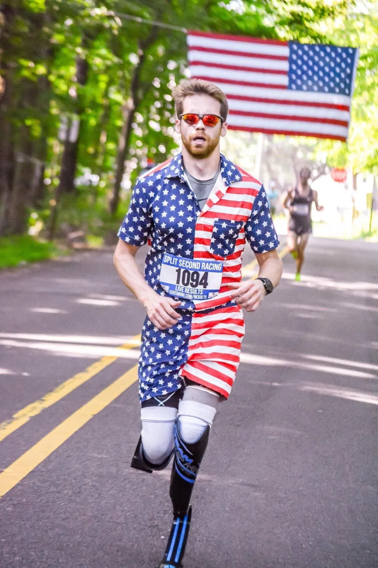 Male Romper - America!