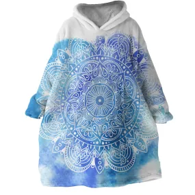 Mandala Hues Wearable Blanket Hoodie