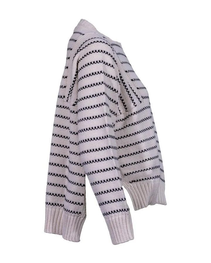 Max Mara Natura Stripe Pullover