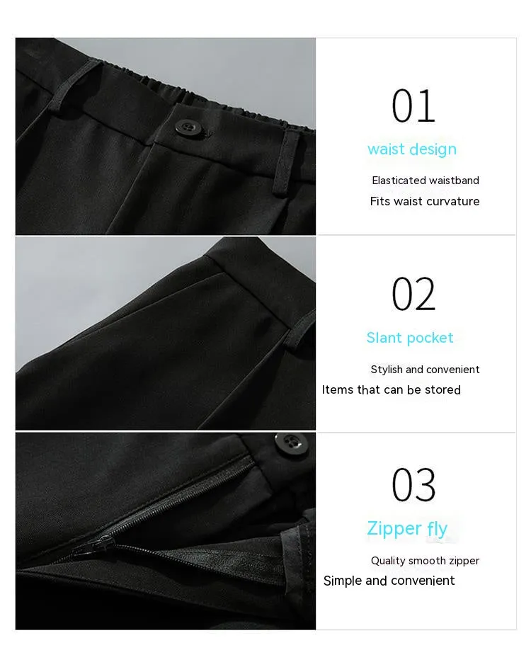 Men's Casual Draping Suit Pants