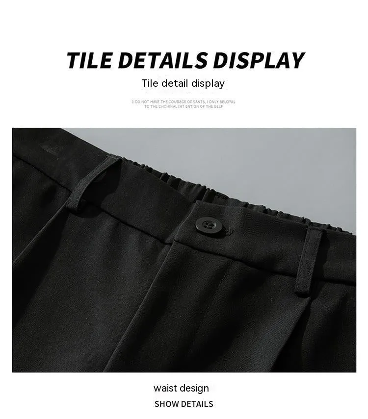 Men's Casual Draping Suit Pants