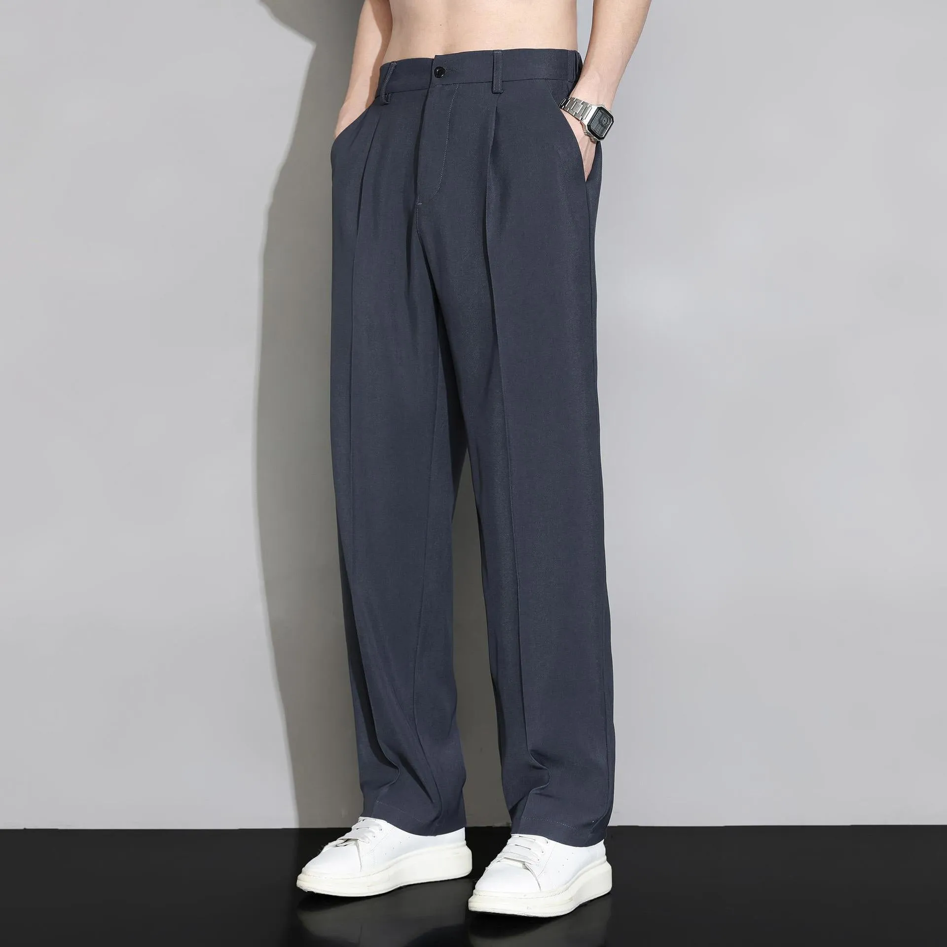 Men's Casual Draping Suit Pants