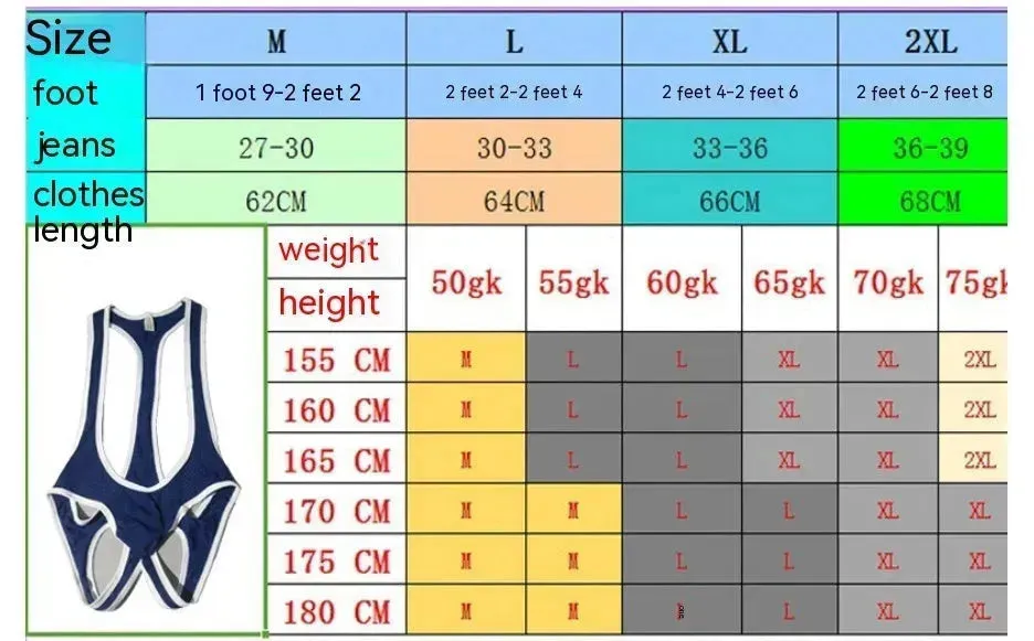 Men's Mesh Breathable One-piece Underwear Bodysuit thong Vest Pants