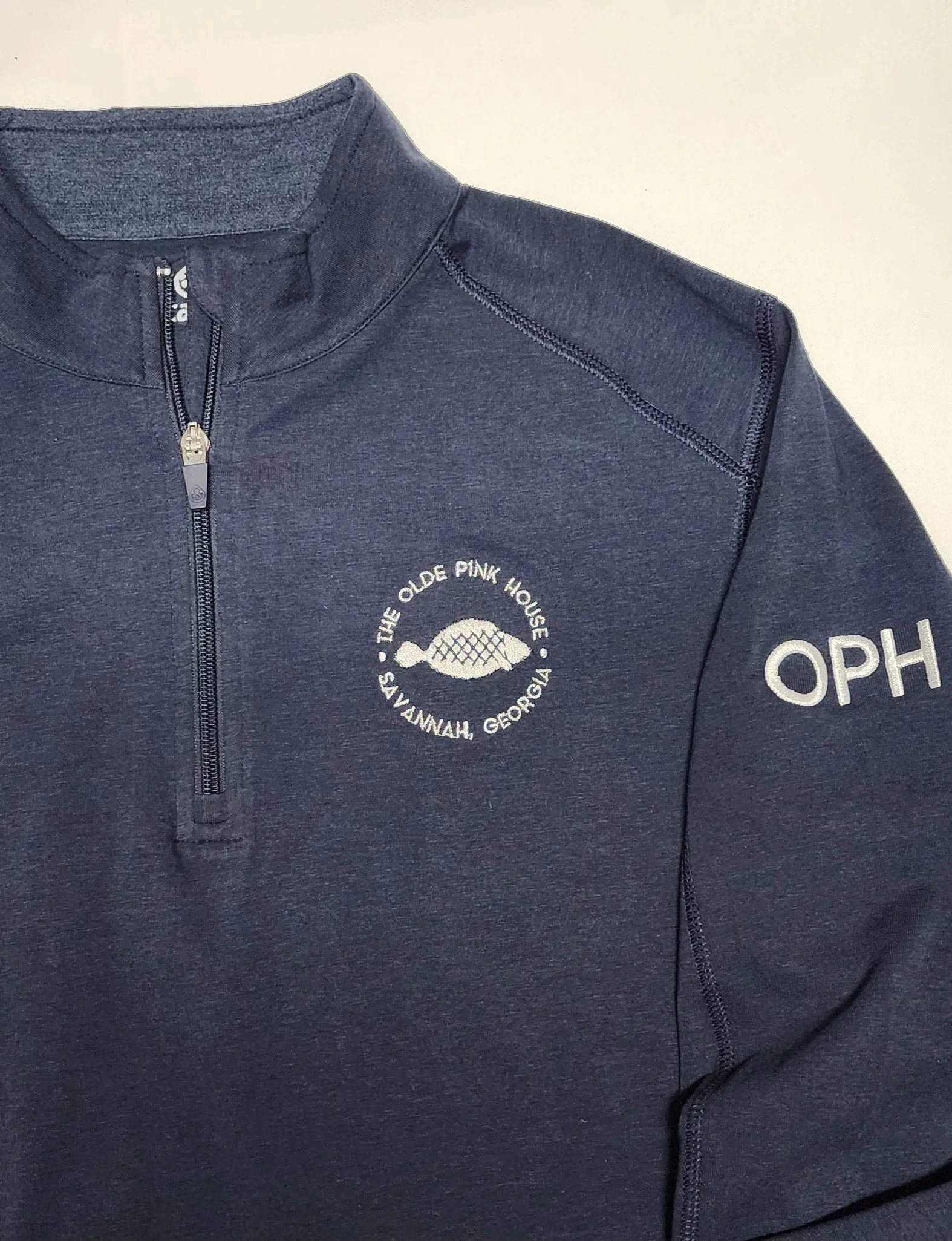 Men's Navy 1/4 Zip- Tasc