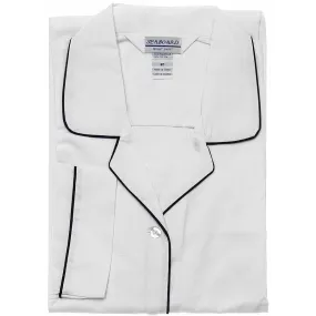 Mens White Night Shirt