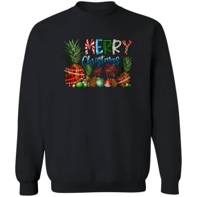 Merry Christmas Crewneck Pullover Sweatshirt