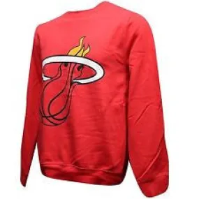 Miami Heat Mitchell & Ness NBA Men's Crew Neck Pullover
