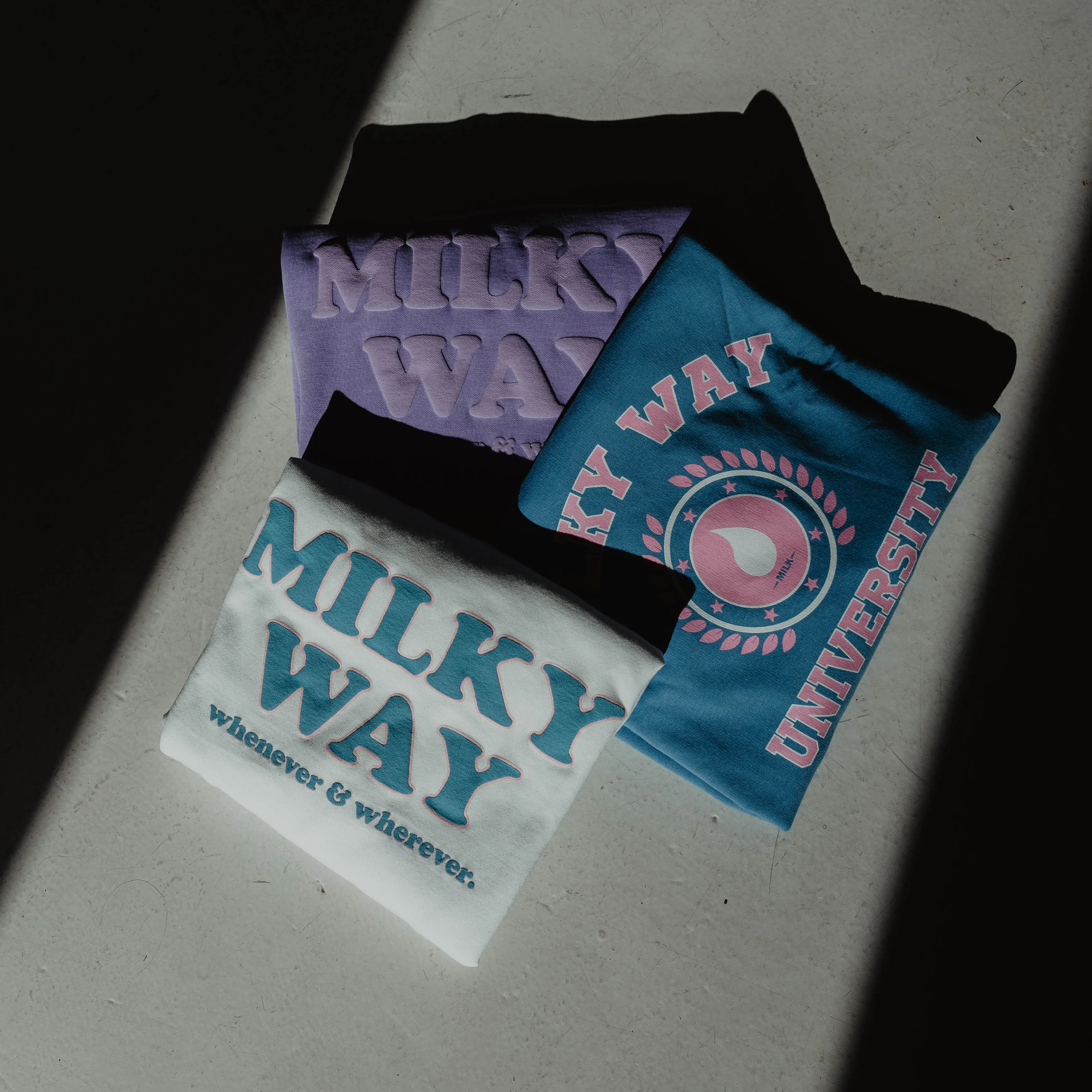 Milky Way University Oversized Pullover
