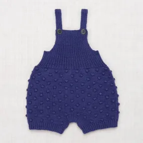 Misha & Puff Popcorn Romper - Blue Violet