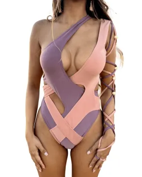 Mojave Mauve Strappy Desert Bodysuit