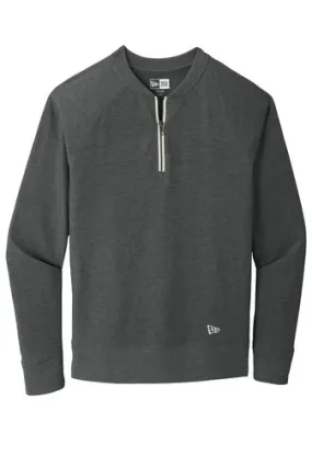 New Era ® Sueded Cotton Blend 1/4-Zip Pullover35