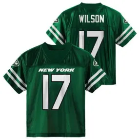 NFL New York Jets Toddler Boys' Short Sleeve Wilson Jersey - 3T