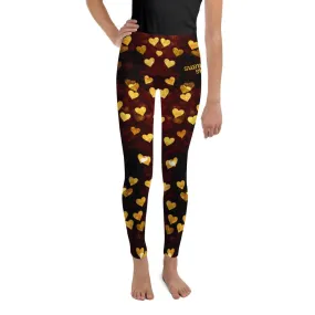 Night Hearts ~ Youth Leggings