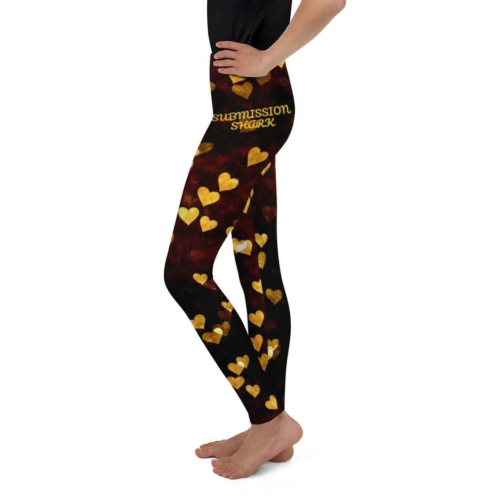 Night Hearts ~ Youth Leggings