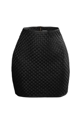 Nirvana black bondage skirt