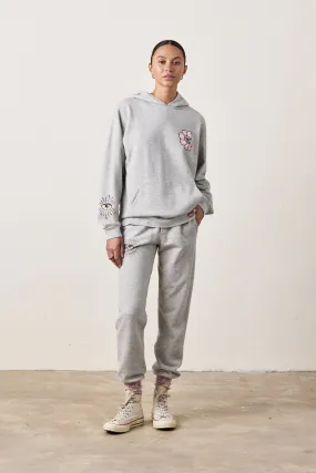 NSF X JA - DAYDREAMER PULLOVER HOODY / HEATHER GREY