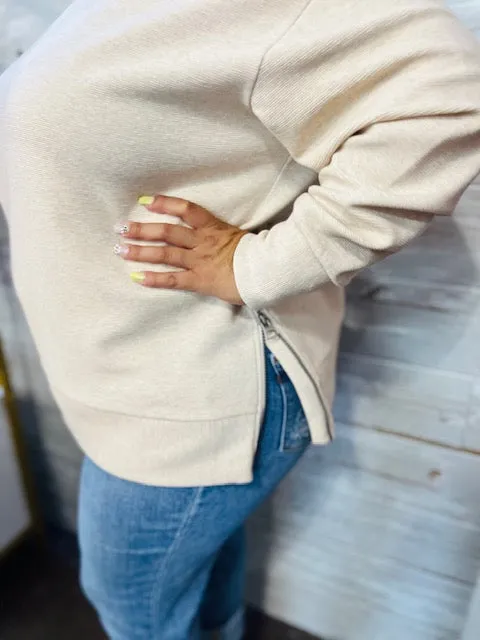 Oatmeal Pullover