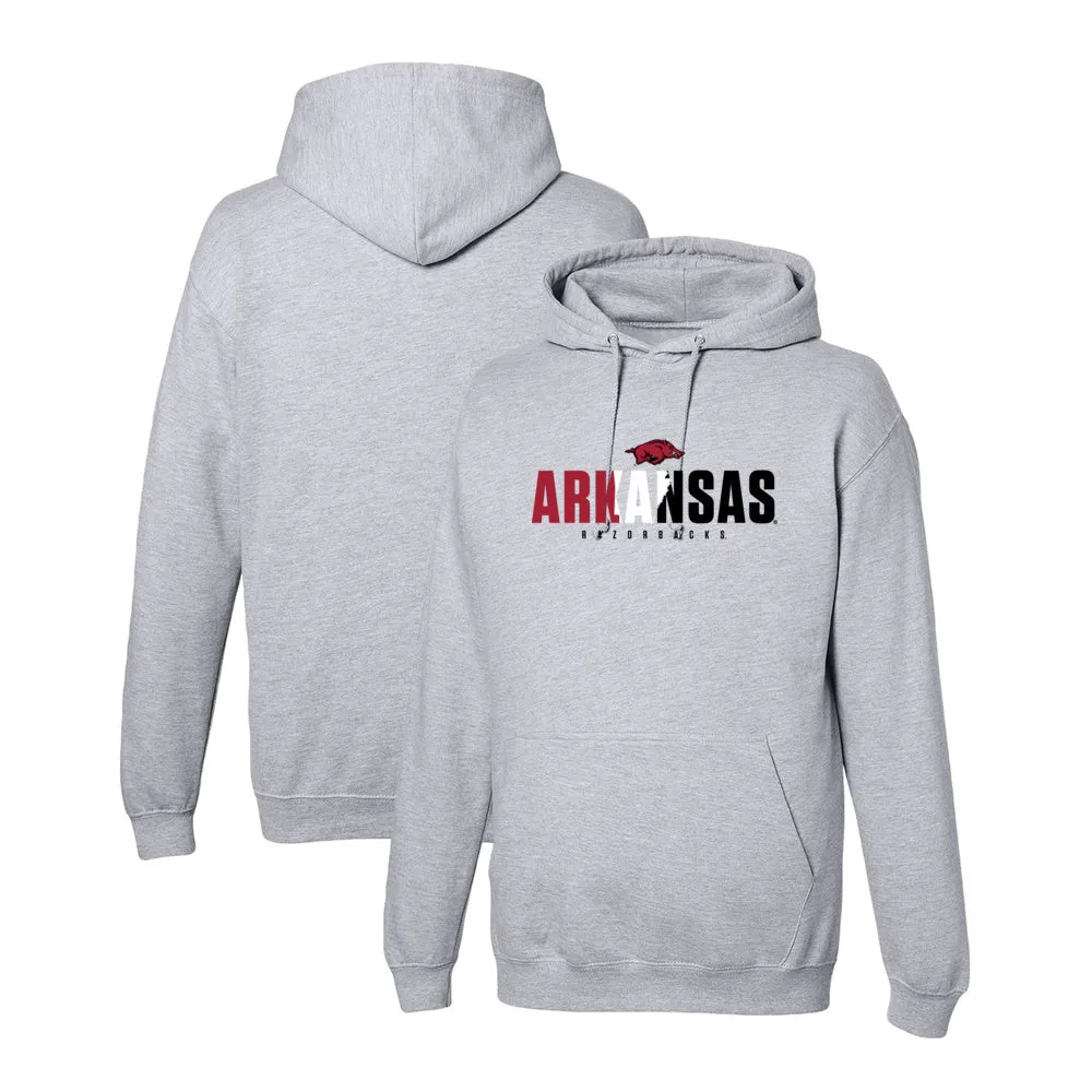 Official NCAA Arkansas Razorbacks 18ARKPRD Unisex Premium Pullover Hooded Sweatshirt