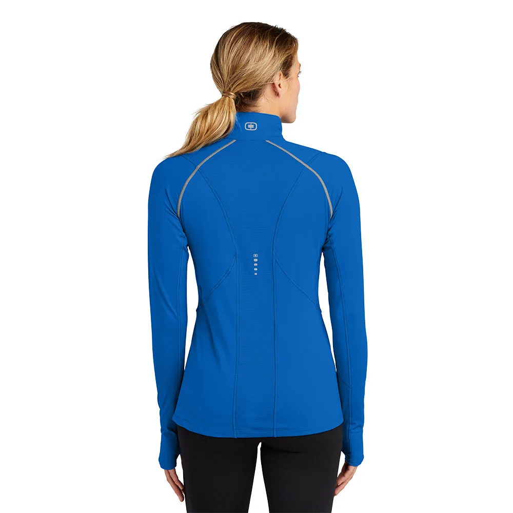 OGIO® Ladies Nexus 1/4-Zip Pullover - Electric Blue