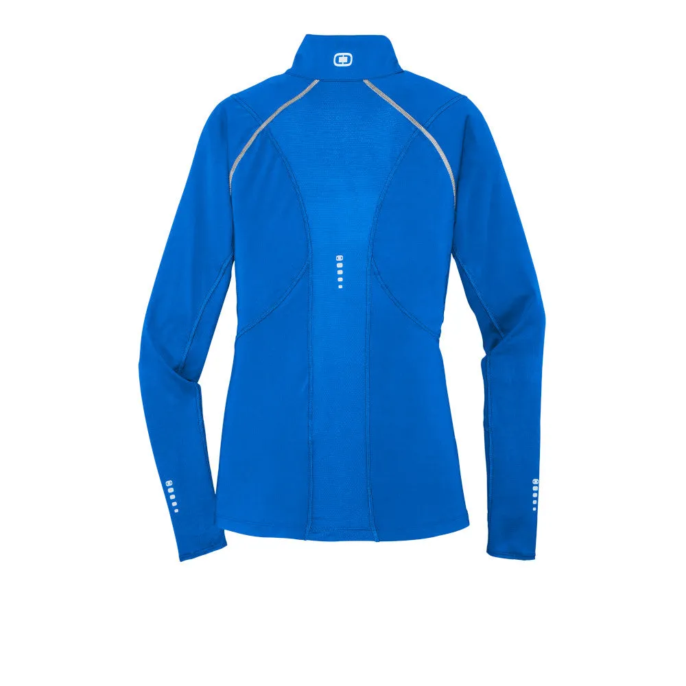 OGIO® Ladies Nexus 1/4-Zip Pullover - Electric Blue