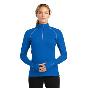 OGIO® Ladies Nexus 1/4-Zip Pullover - Electric Blue