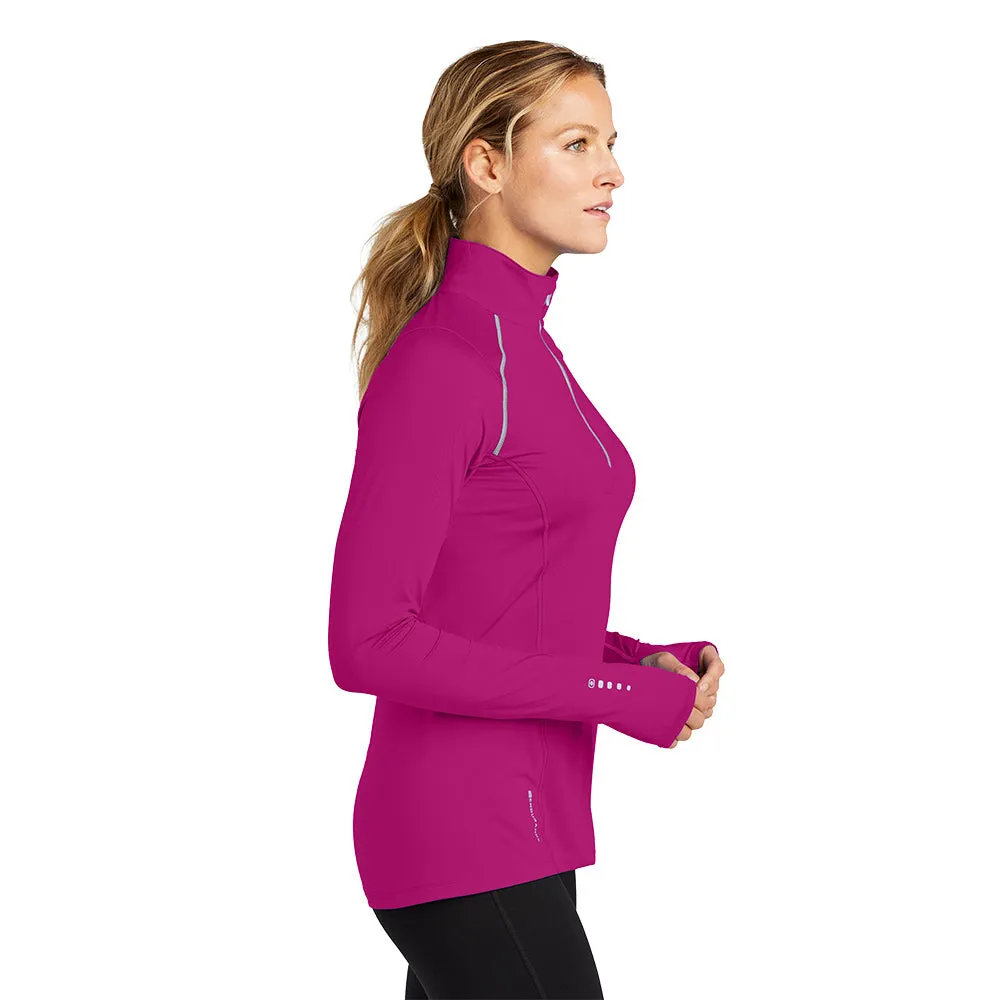 OGIO® Ladies Nexus 1/4-Zip Pullover - Flush Pink