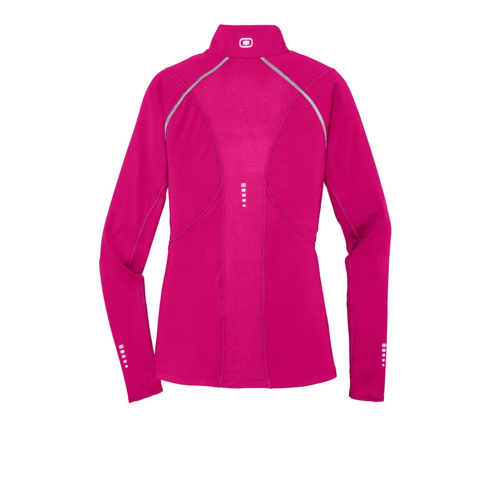 OGIO® Ladies Nexus 1/4-Zip Pullover - Flush Pink