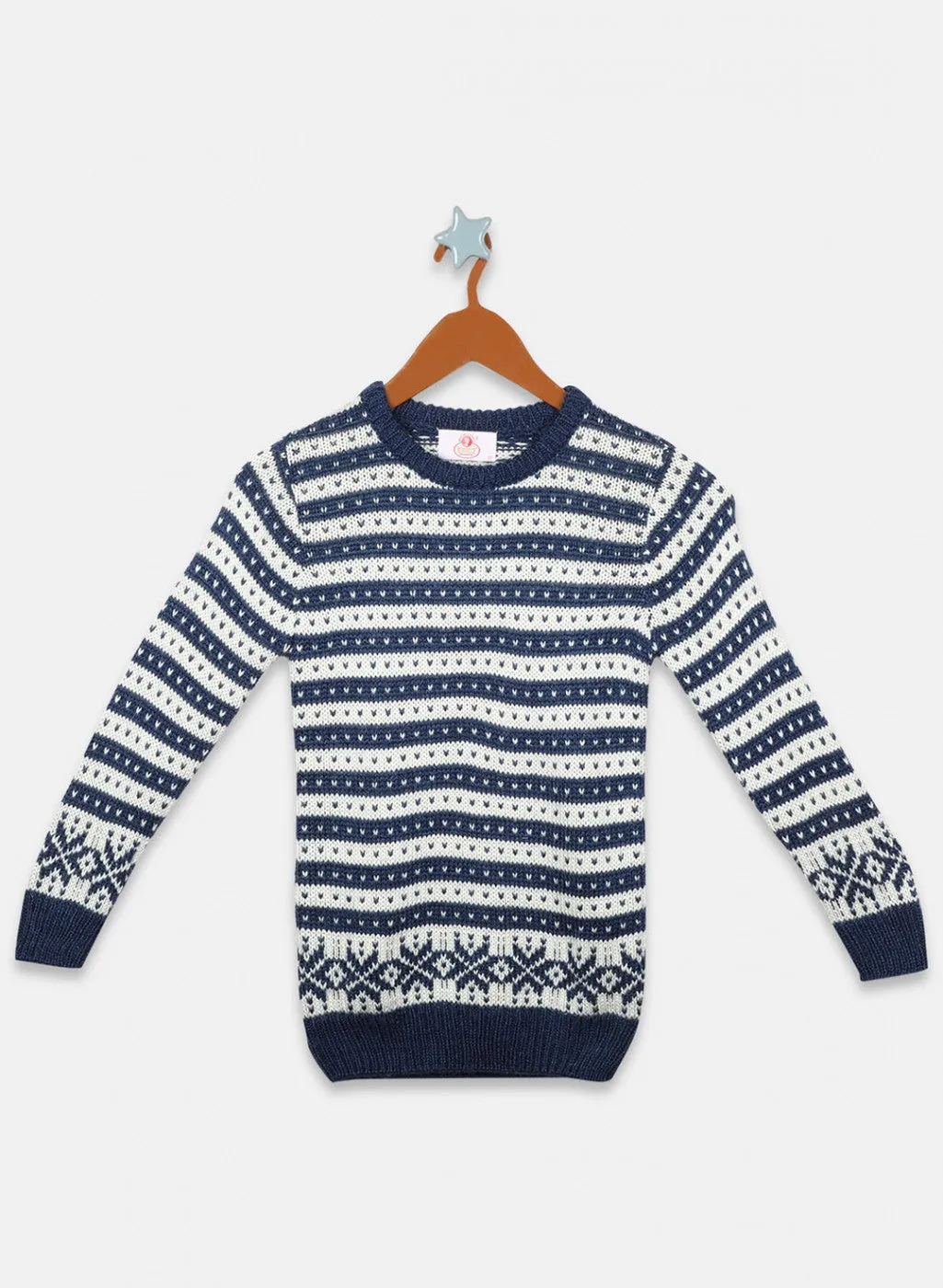 Oswal Blue Boys Pullover