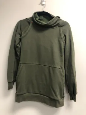 Outlet 7065 - Latched Mama Harbor Snap Nursing Pullover - Green - Extra Small