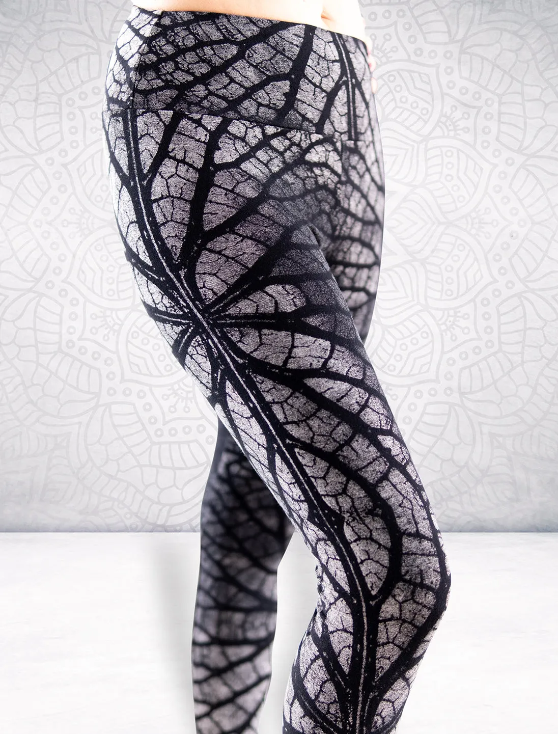 Pantaloni Leggings Siddhi donna modellanti - Radici nero