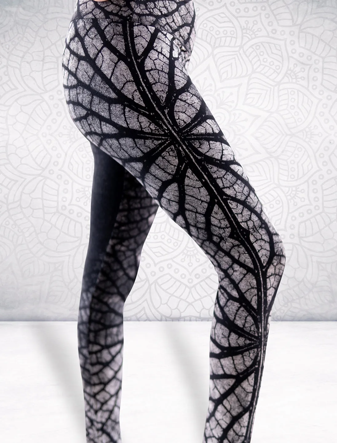 Pantaloni Leggings Siddhi donna modellanti - Radici nero