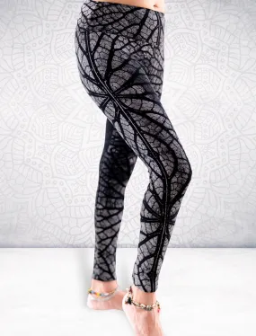 Pantaloni Leggings Siddhi donna modellanti - Radici nero