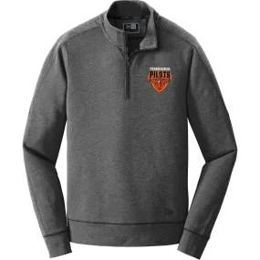 Pennsauken Pilots New Era Tri-Blend Fleece 1/4-Zip Pullover