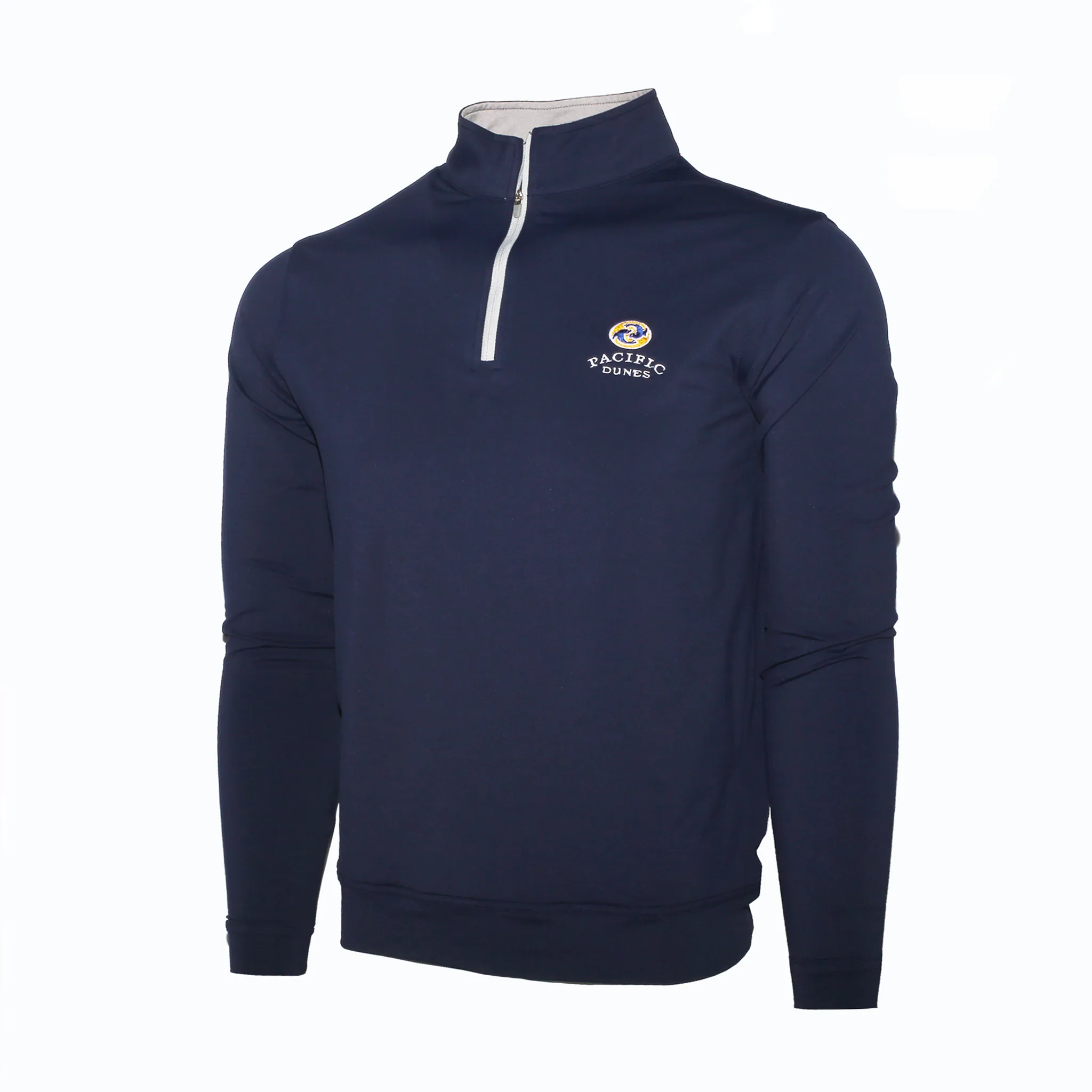 Perth Stretch 1/4 Zip Navy - All Logos