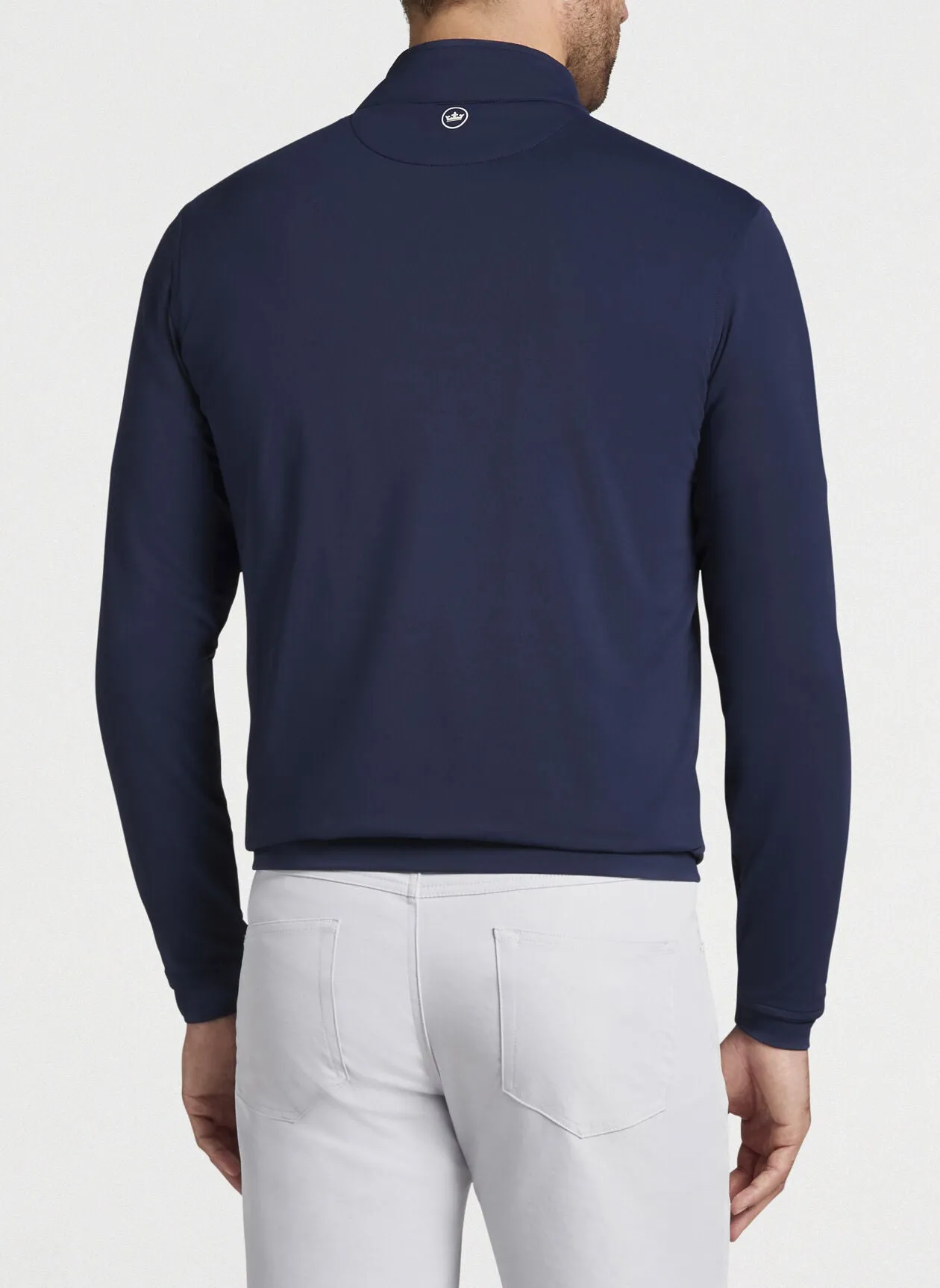 Peter Millar Perth Performance Quarter-Zip in Navy