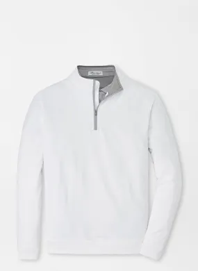 Peter Millar Perth Performance Quarter-Zip White